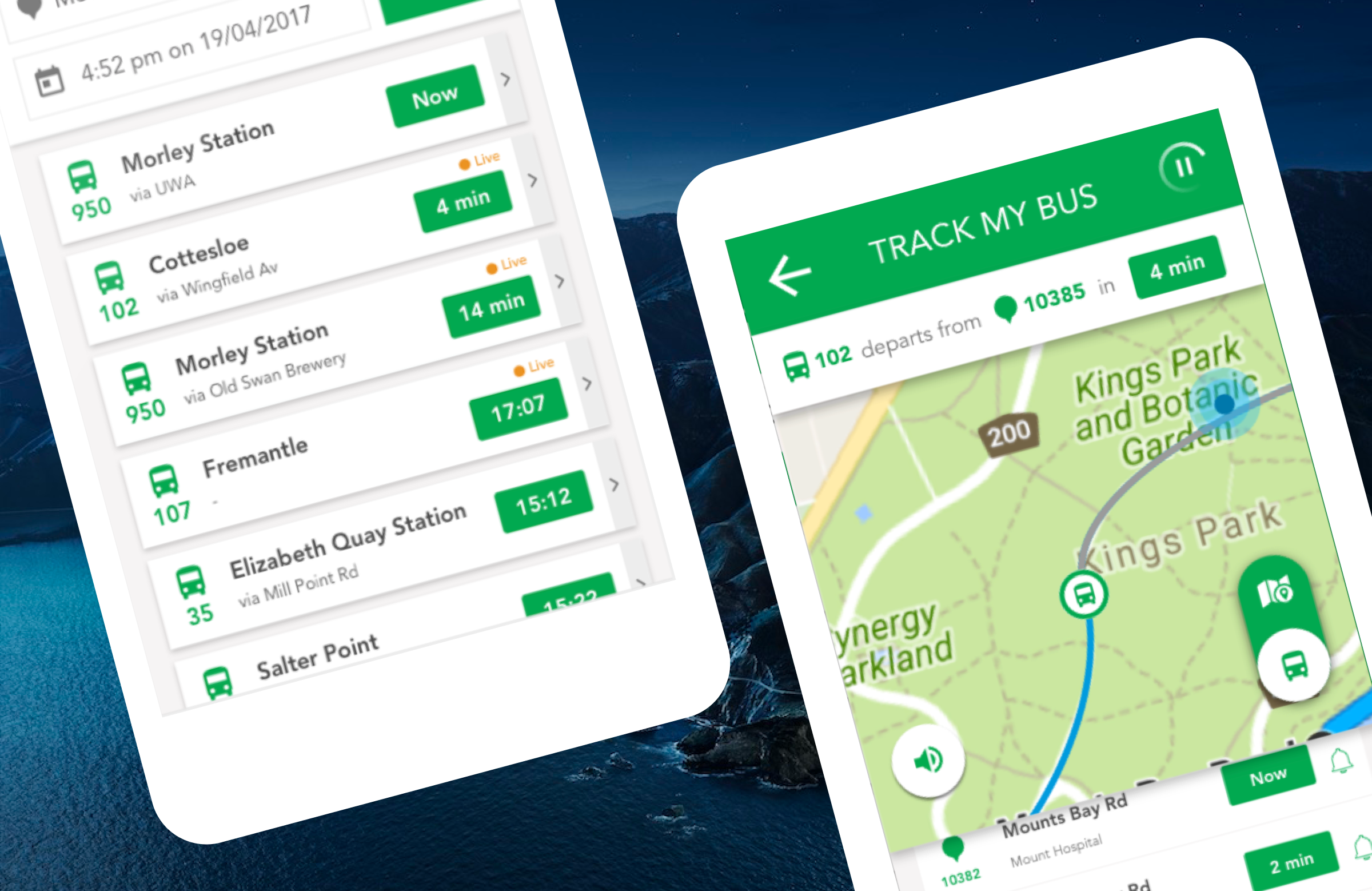 Live Transit Planner