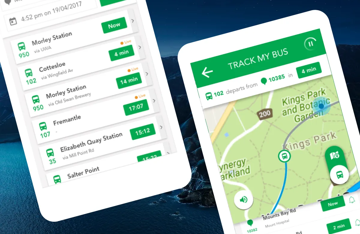 Live Transit Planner